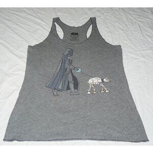 Disney Star Wars Darth Vader walking pet AT-AT tank top, sz L, GUC